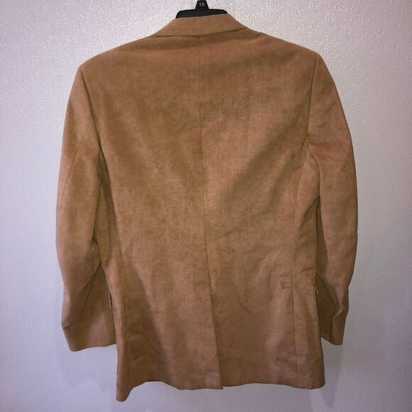 VTG Kingsridge Mens Size 37 Brown 2 Button Front Pockets Suit Sport Jacket Coat - Picture 6 of 13